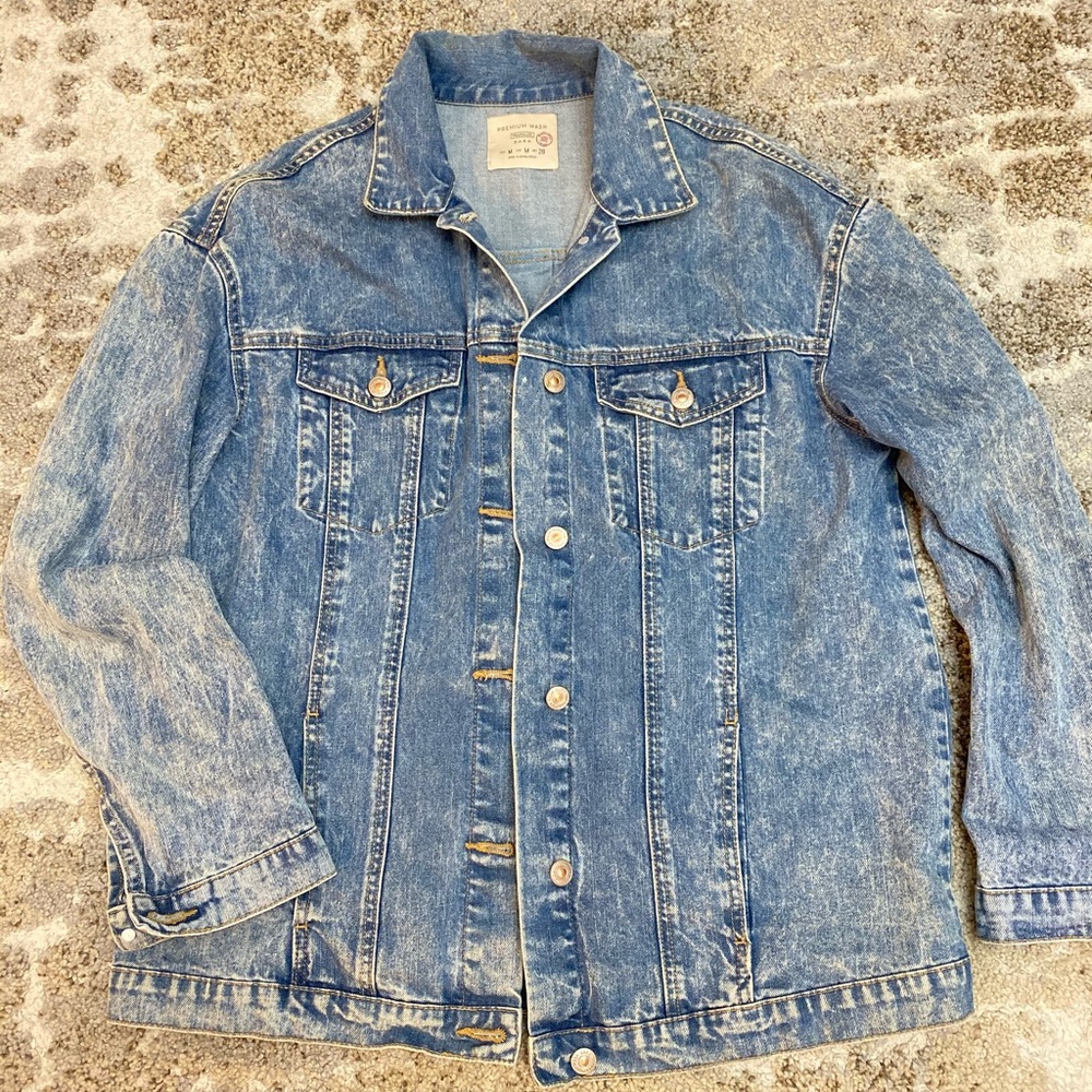 denim jacket zara